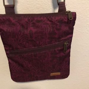 Eddie Bauer Like New Purple Crossbody Bag